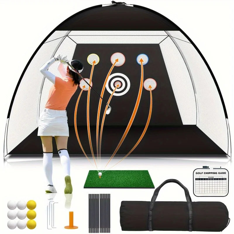 Golf Practice Net - 10x7 ft