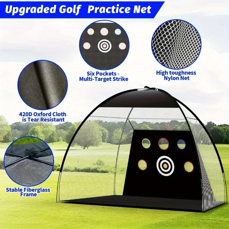 Golf Practice Net - 10x7 ft