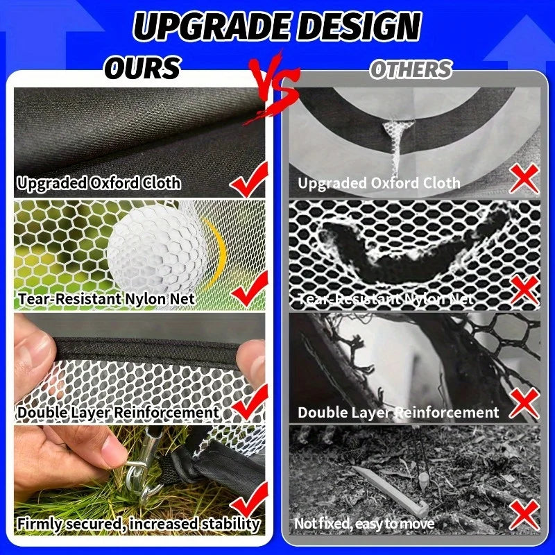 Golf Practice Net - 10x7 ft