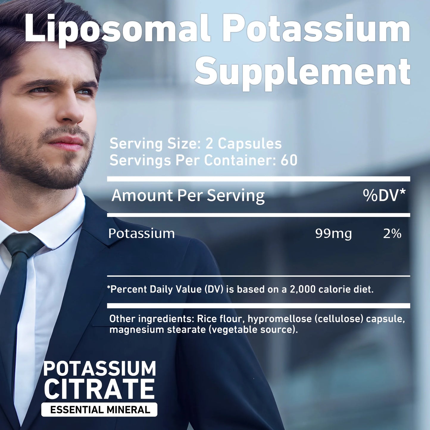 Potassium Citrate Capsules -  120 Capsules