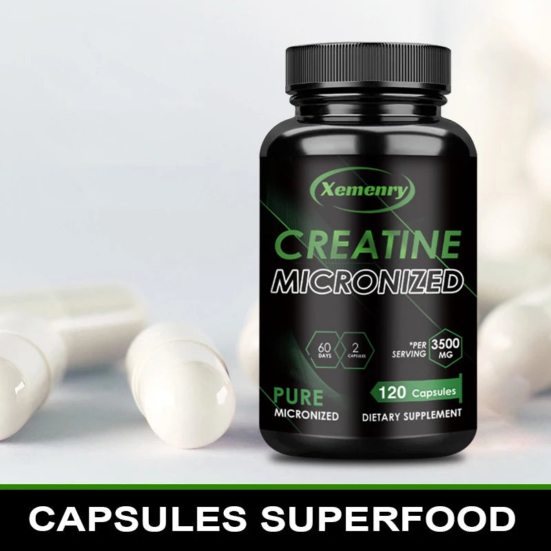 Creatine Monohydrate - 120 Capsules