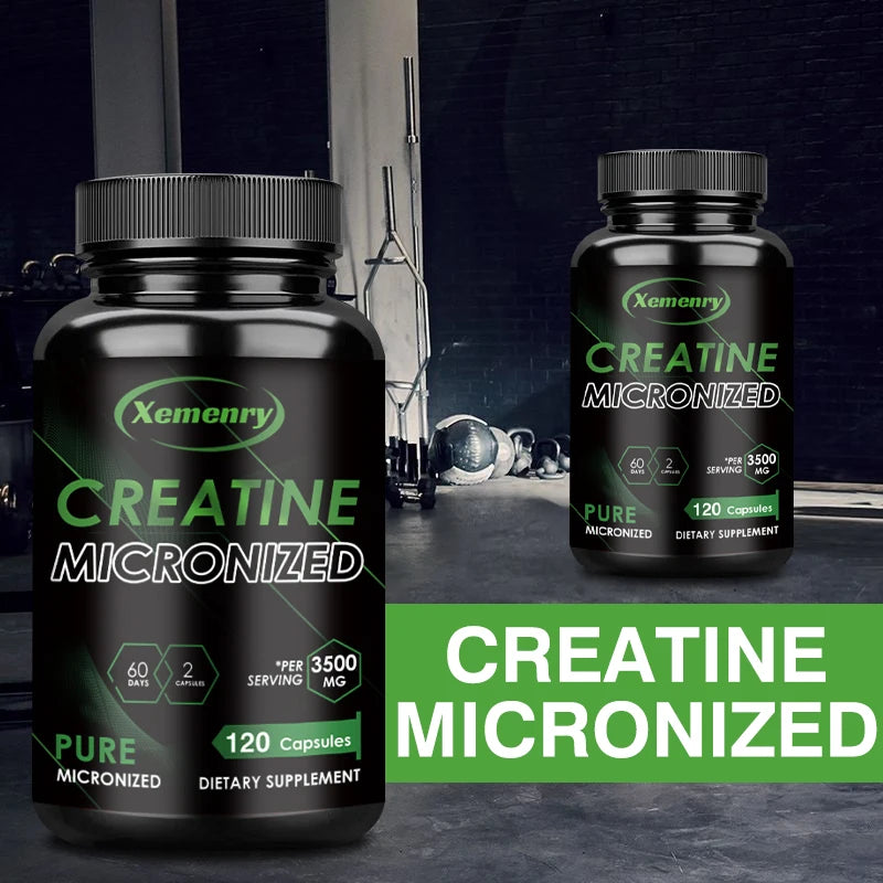 Creatine Monohydrate - 120 Capsules