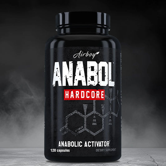 Anabol Hardcore Supplement Muscle Growth - 120 Capsules