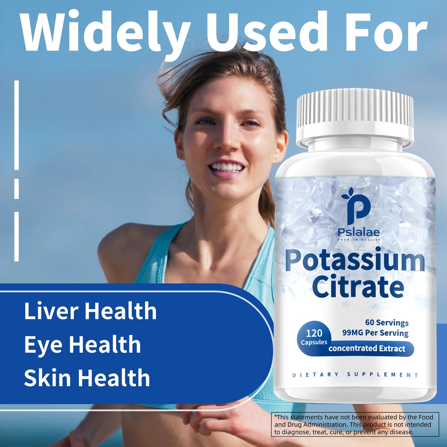 Potassium Citrate Capsules -  120 Capsules
