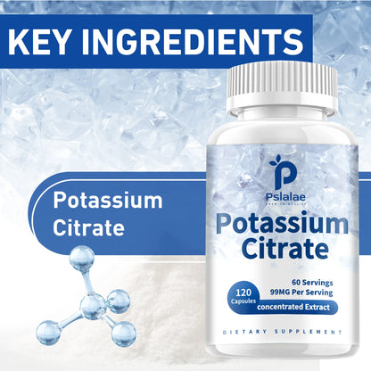 Potassium Citrate Capsules -  120 Capsules