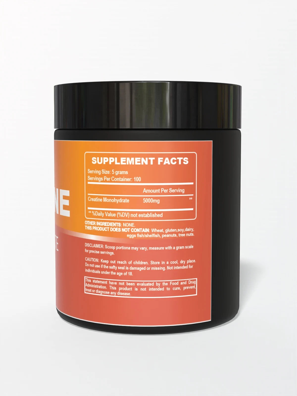 Creatine Monohydrate Powder 500G