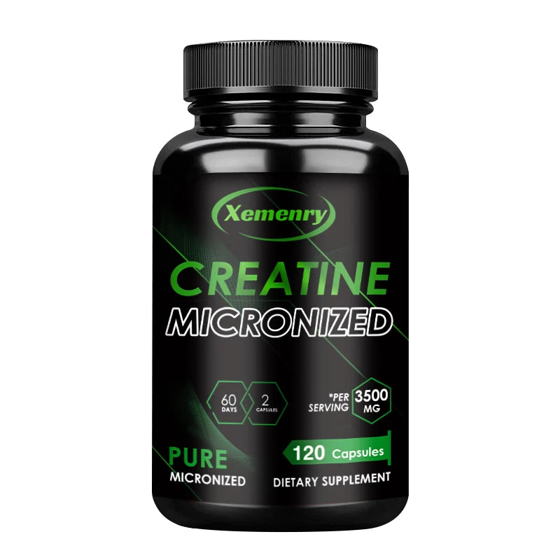 Creatine Monohydrate - 120 Capsules