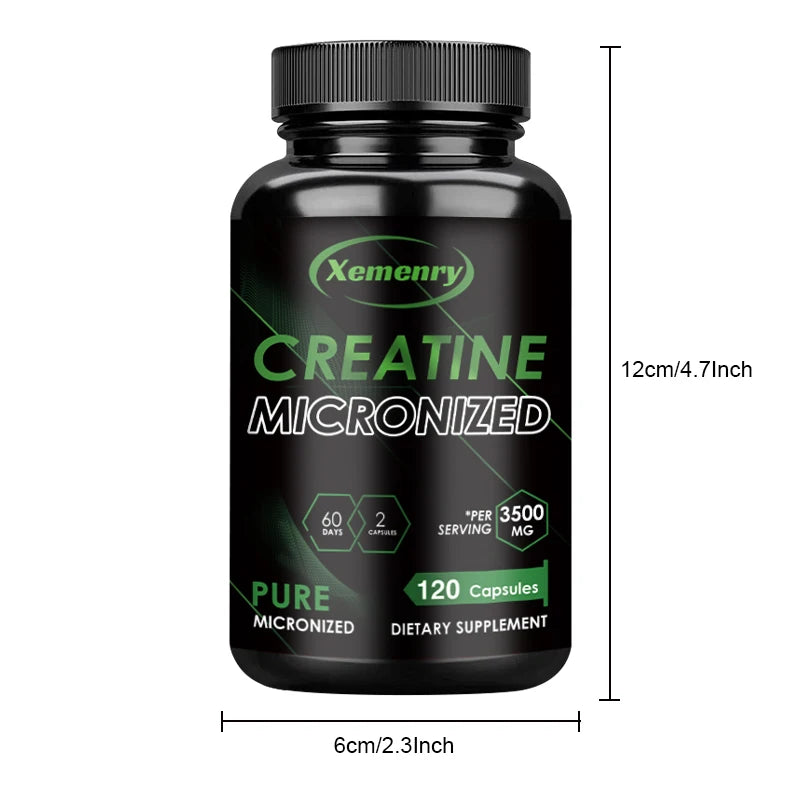 Creatine Monohydrate - 120 Capsules