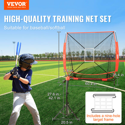 Portable Baseball/Softball Practice Net