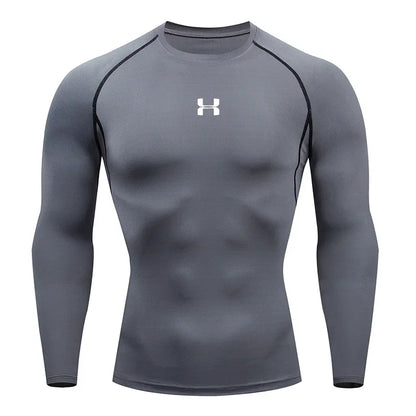 Men's Running Compression  Sports Longsleeve
