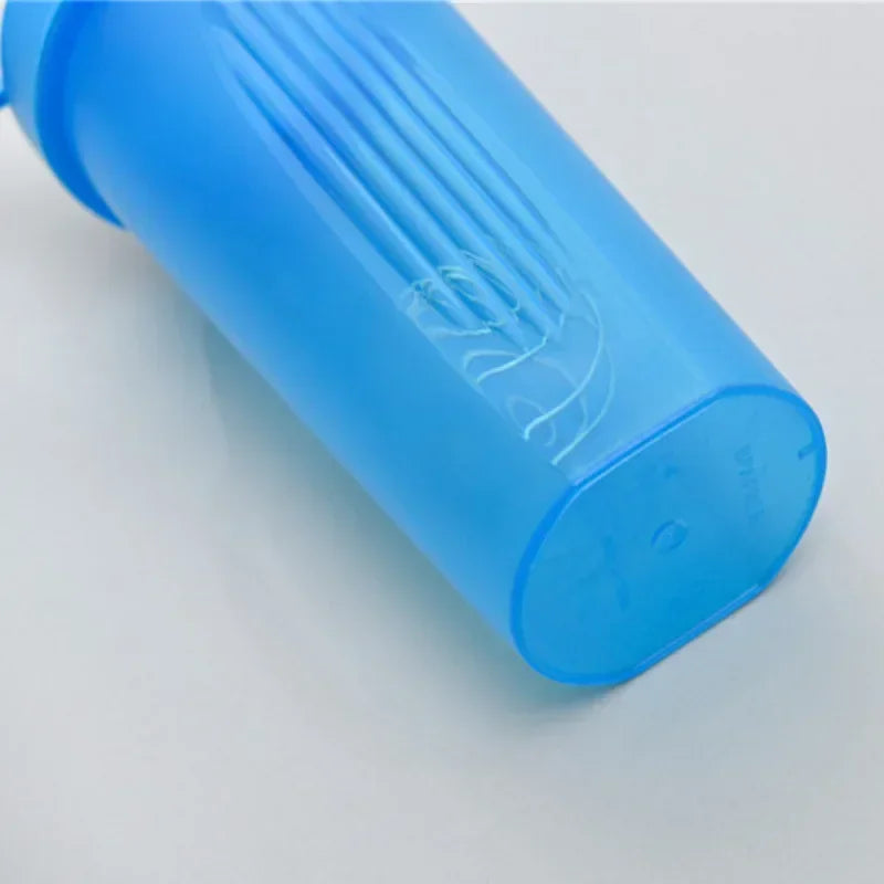 600ml Portable Protein Powder Shaker Bottle