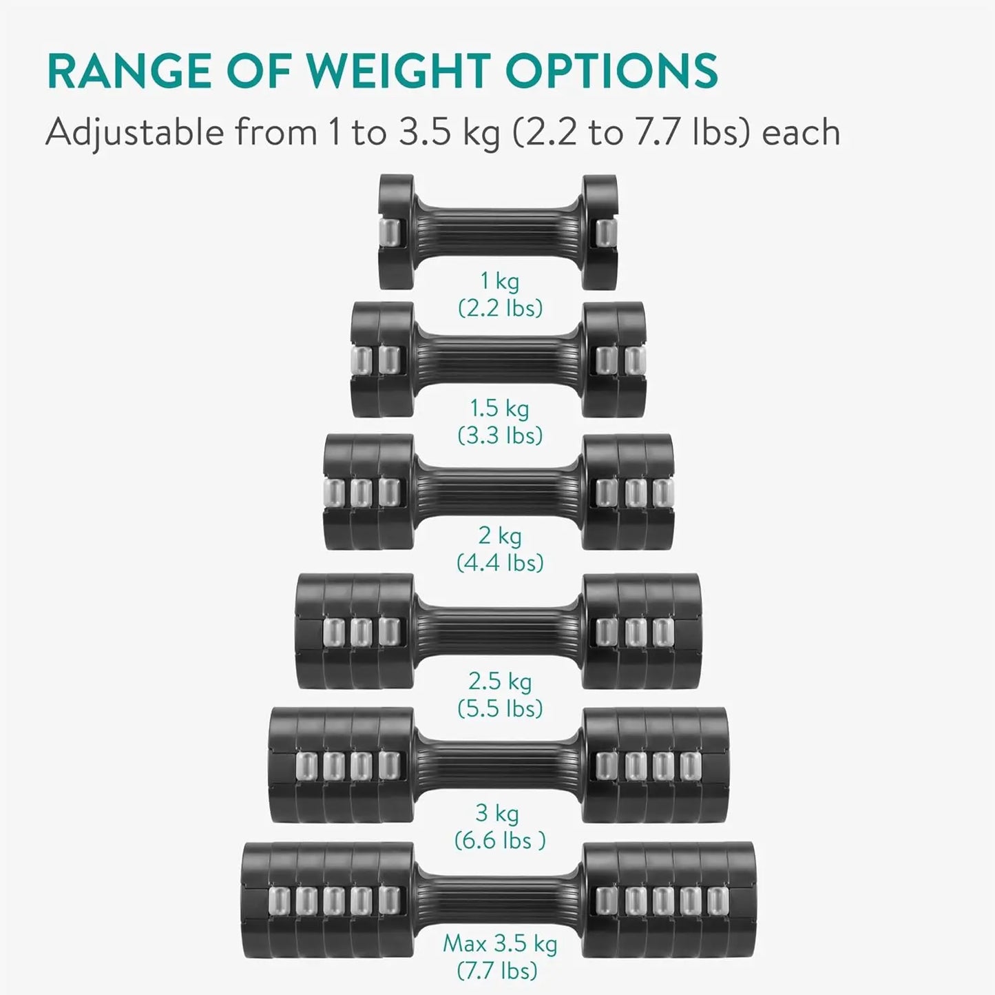 Adjustable Dumbbells Set