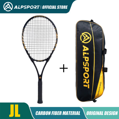 27-inch - 4 3/8-inch grip Carbon Fiber Tennis Racket