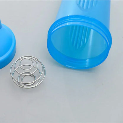 600ml Portable Protein Powder Shaker Bottle