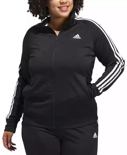 Adidas Women's 3-Stripes Tricot Running Jacket