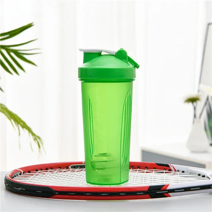600ml Portable Protein Powder Shaker Bottle