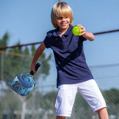 Premium Pickleball Paddles Set with 4 Balls