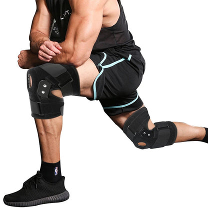 Adjustable Hinged Knee Brace Support Wrap