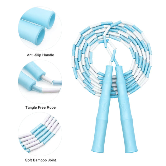 KOOTION Soft Beaded Skipping Rope