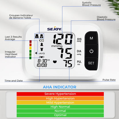 Digital Wrist/Finger Blood Pressure Monitor