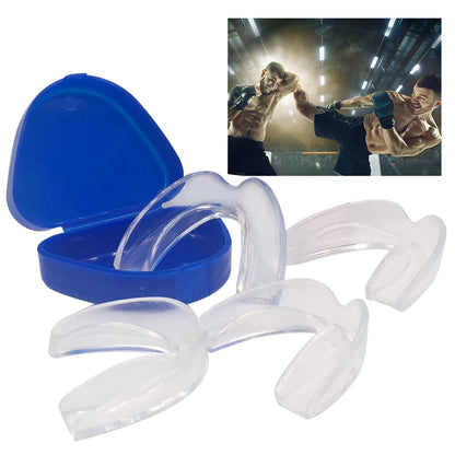 4Pcs Mouth Guard with Storage Case