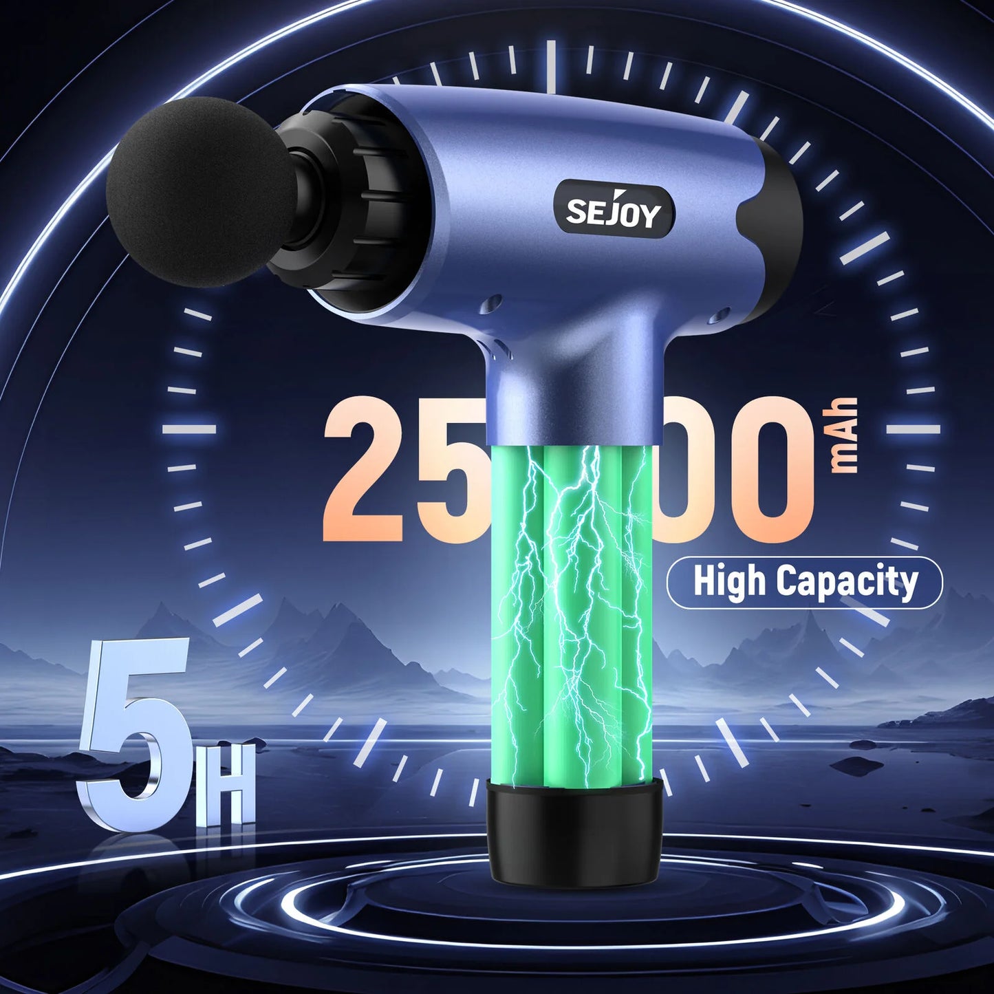 Deep Tissue Percussion Massage Gun