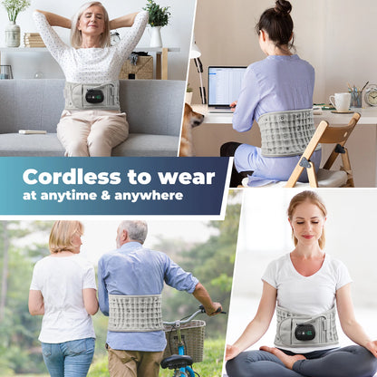 Red Light Heating Back/Waist Massager