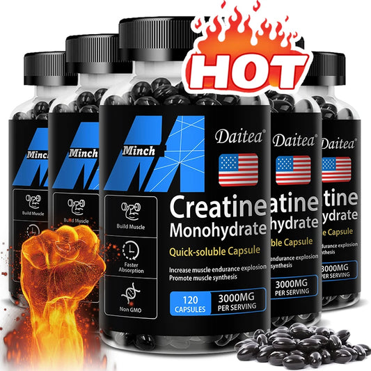 Creatine Monohydrate - 120 Capsules