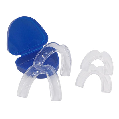 4Pcs Mouth Guard with Storage Case