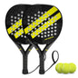 Padel Racket Set With 3 Balls - Carbon Fiber