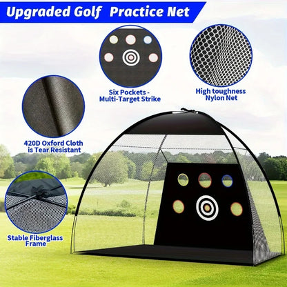 Golf Practice Net - 10x7 ft