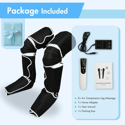 Leg Air Compression Massager with Heat