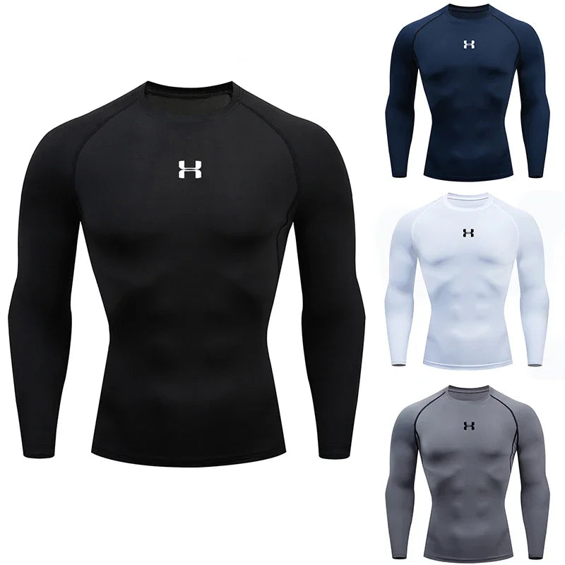 Men's Running Compression  Sports Longsleeve