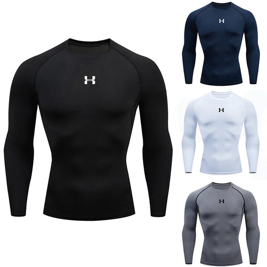 Men's Running Compression  Sports Longsleeve