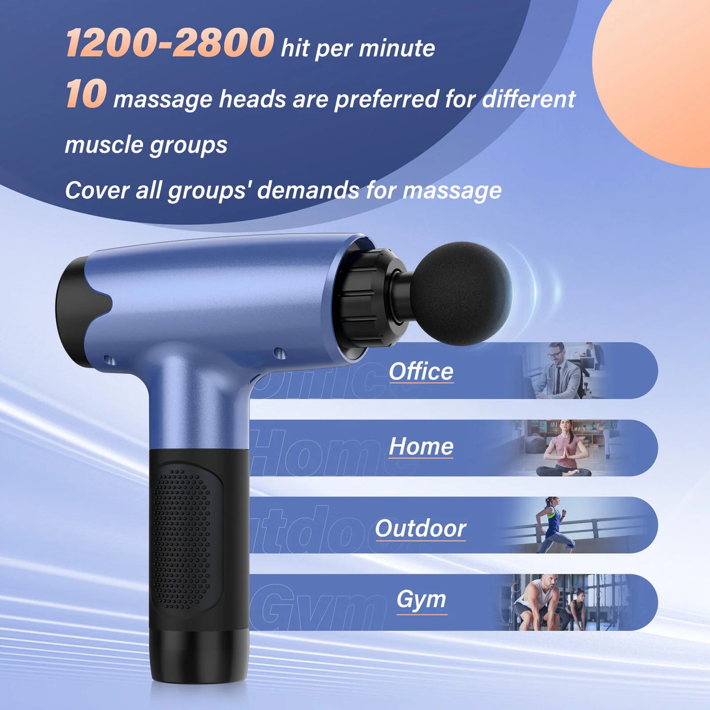 Deep Tissue Percussion Massage Gun