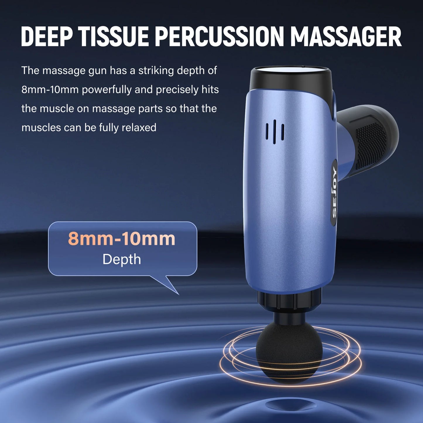Deep Tissue Percussion Massage Gun