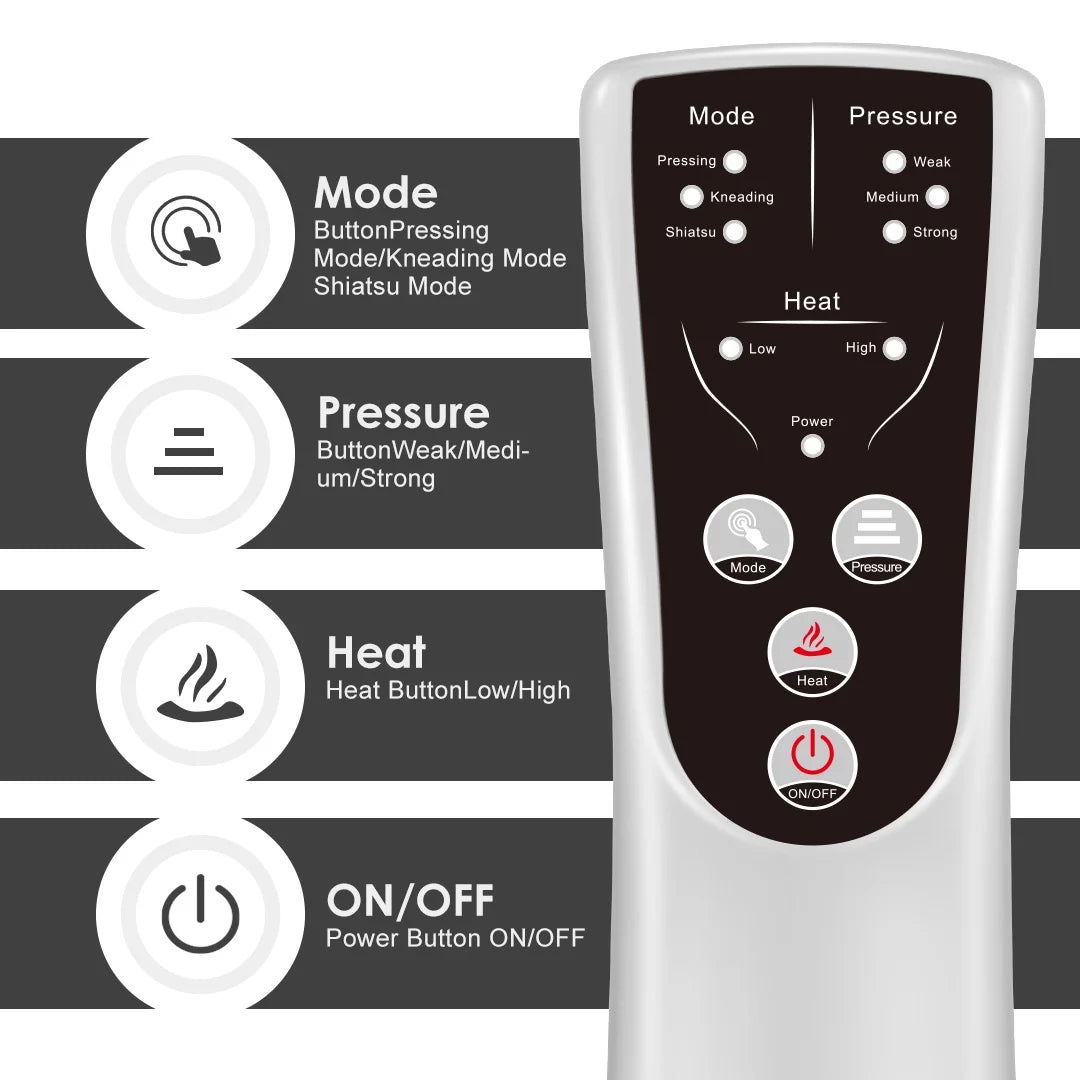 Leg Massager Heat Air Compression Boots