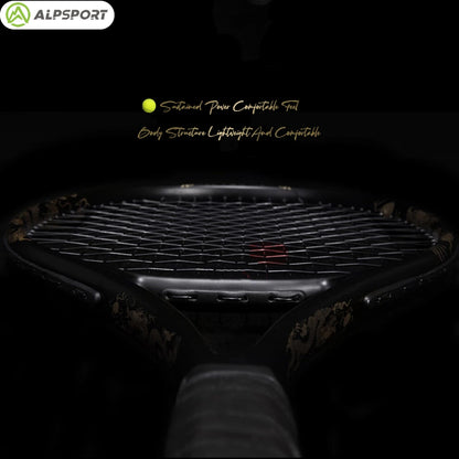 27-inch - 4 3/8-inch grip Carbon Fiber Tennis Racket