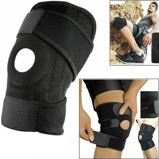 Knee Support Brace with Side Stabilizers