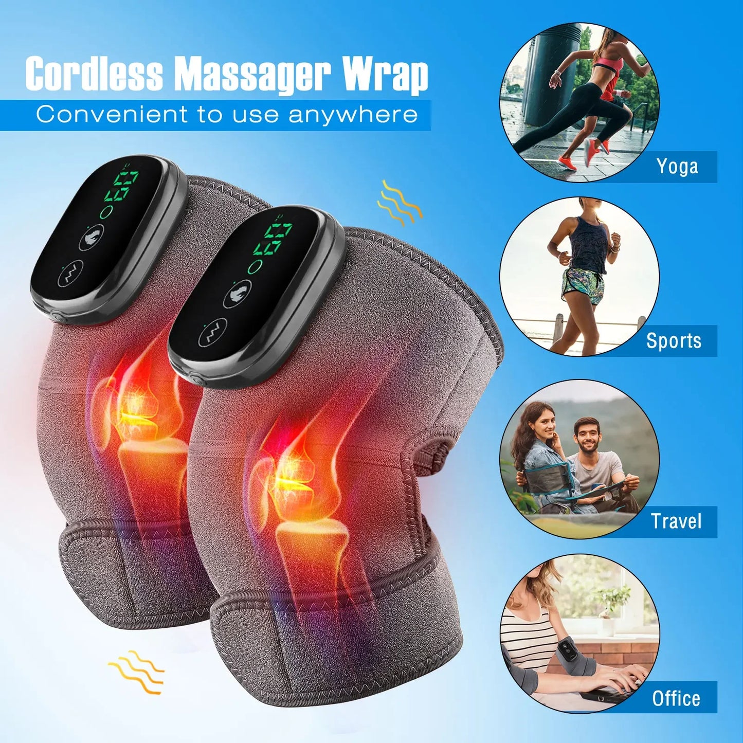 Electric Heating Knee/Elbow Massager