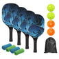 Premium Pickleball Paddles Set with 4 Balls