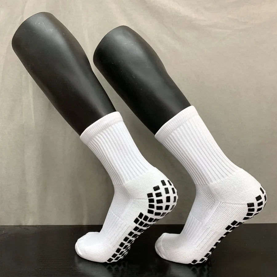 12Pairs Non-Slip Athletic Grip Socks