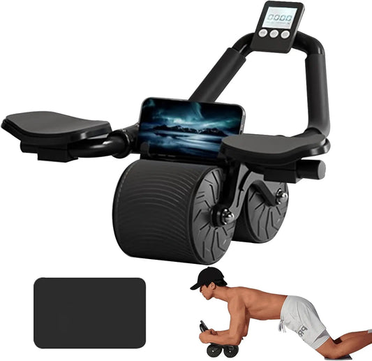 Elbow Support Automatic Rebound Ab Roller