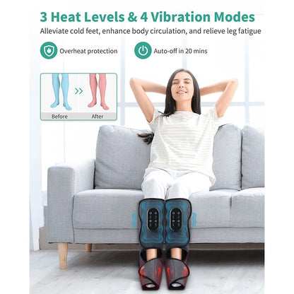 Heated Foot Air Pressure/Leg Massager