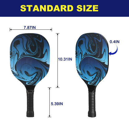 Premium Pickleball Paddles Set with 4 Balls