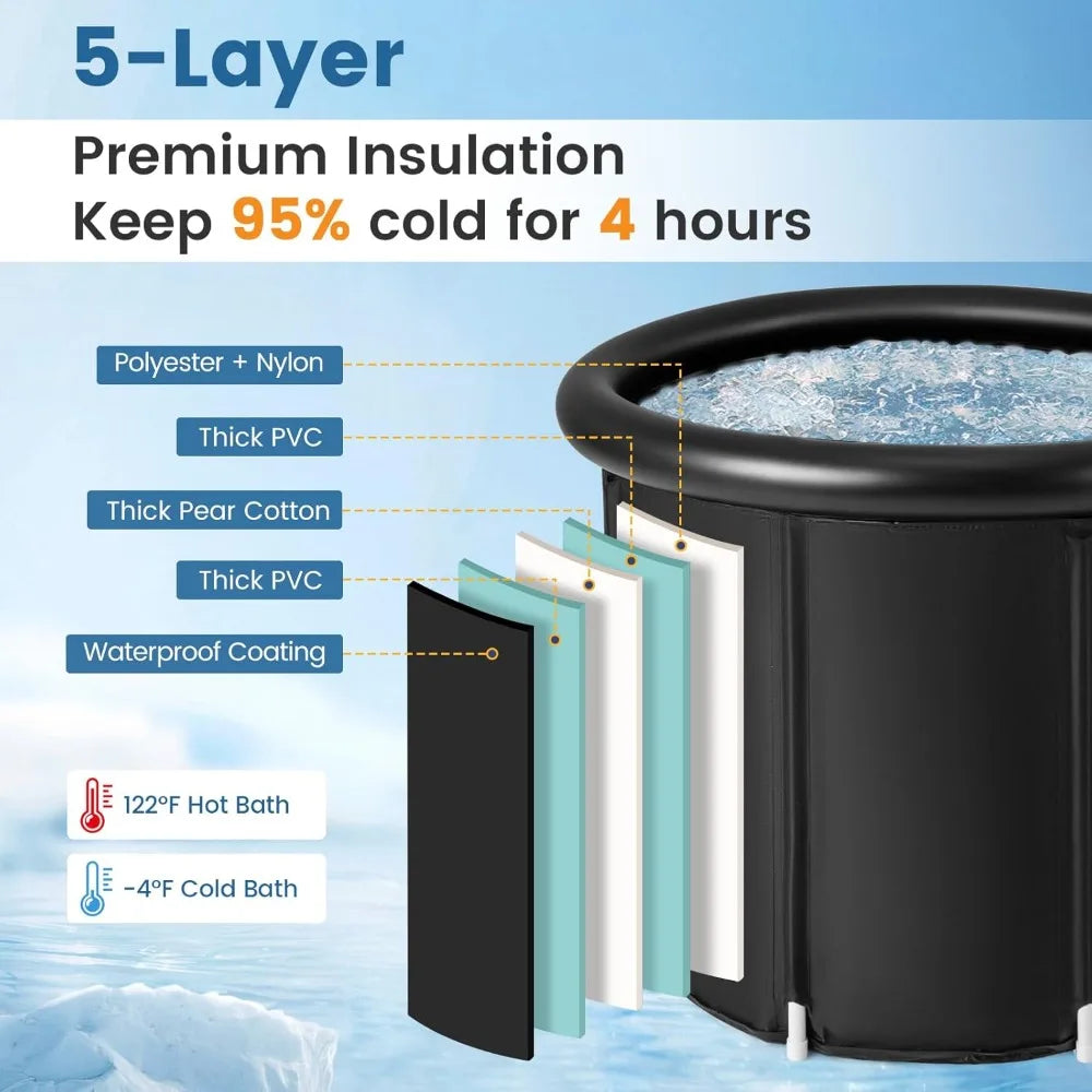 XL Ice Bath Tub