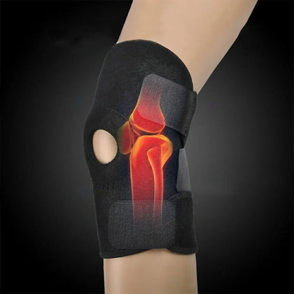 Knee Support Brace with Side Stabilizers