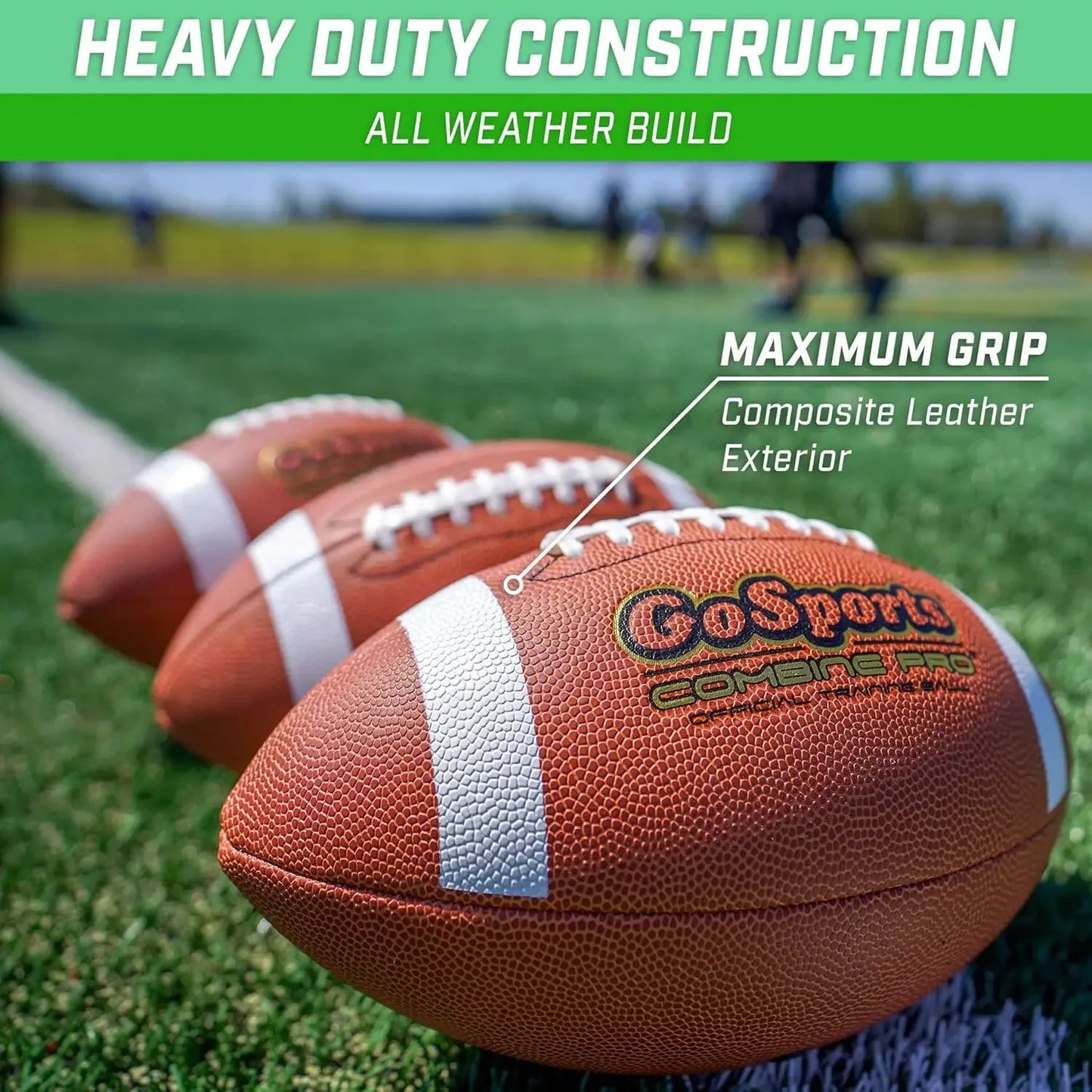 Regulation Official Footballs - 6 Pack Leather Balls
