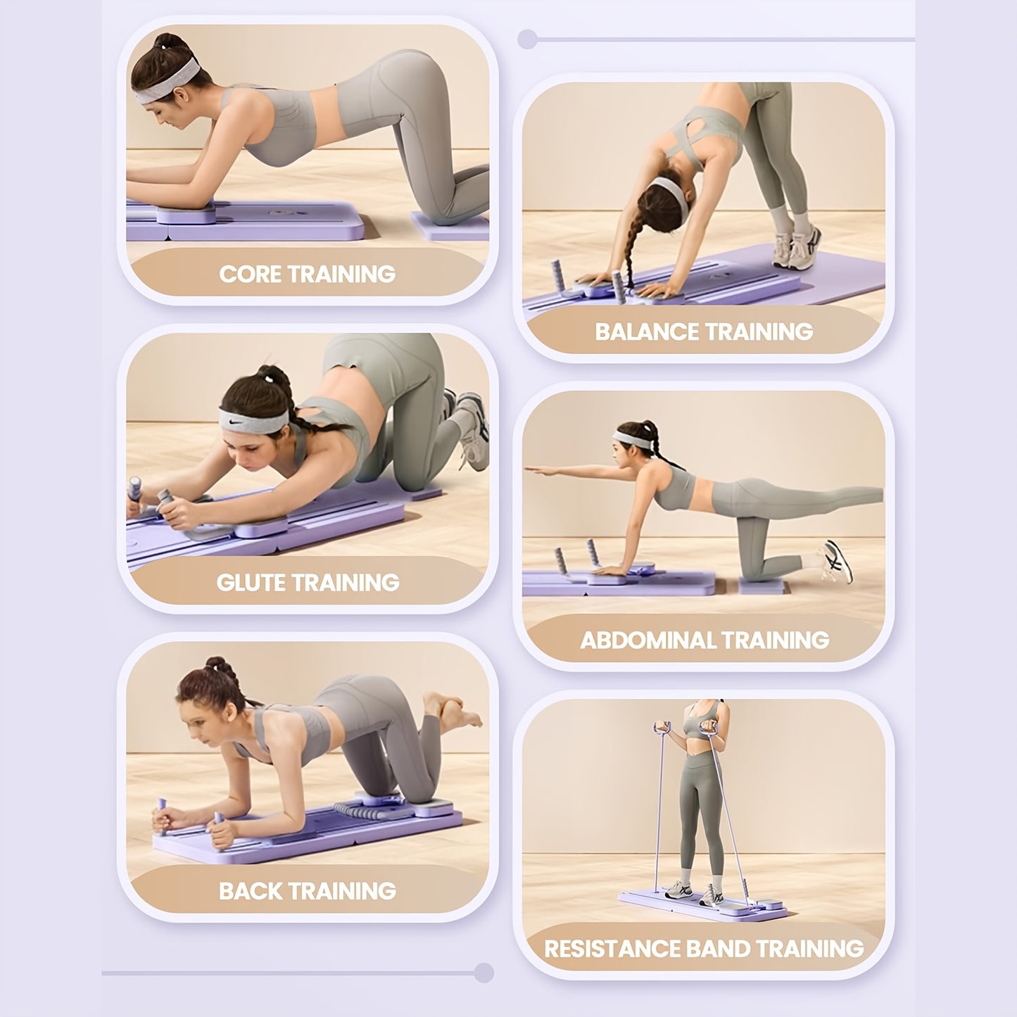 Adjustable Pilates Board Home Workout
